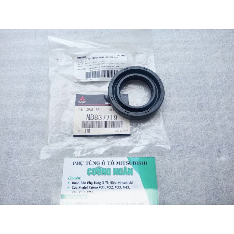 Phớt dầu láp ngang cầu sau bên trong (Oil seal rear axle shaft inner) Pajero V31 V32 V33 V43 V46 V46