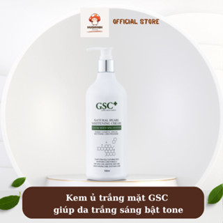 Kem ủ trắng mặt GSC, giúp da trắng sáng bật tone, cải thiện sắc tố, mờ nám, trắng sáng đều màu da