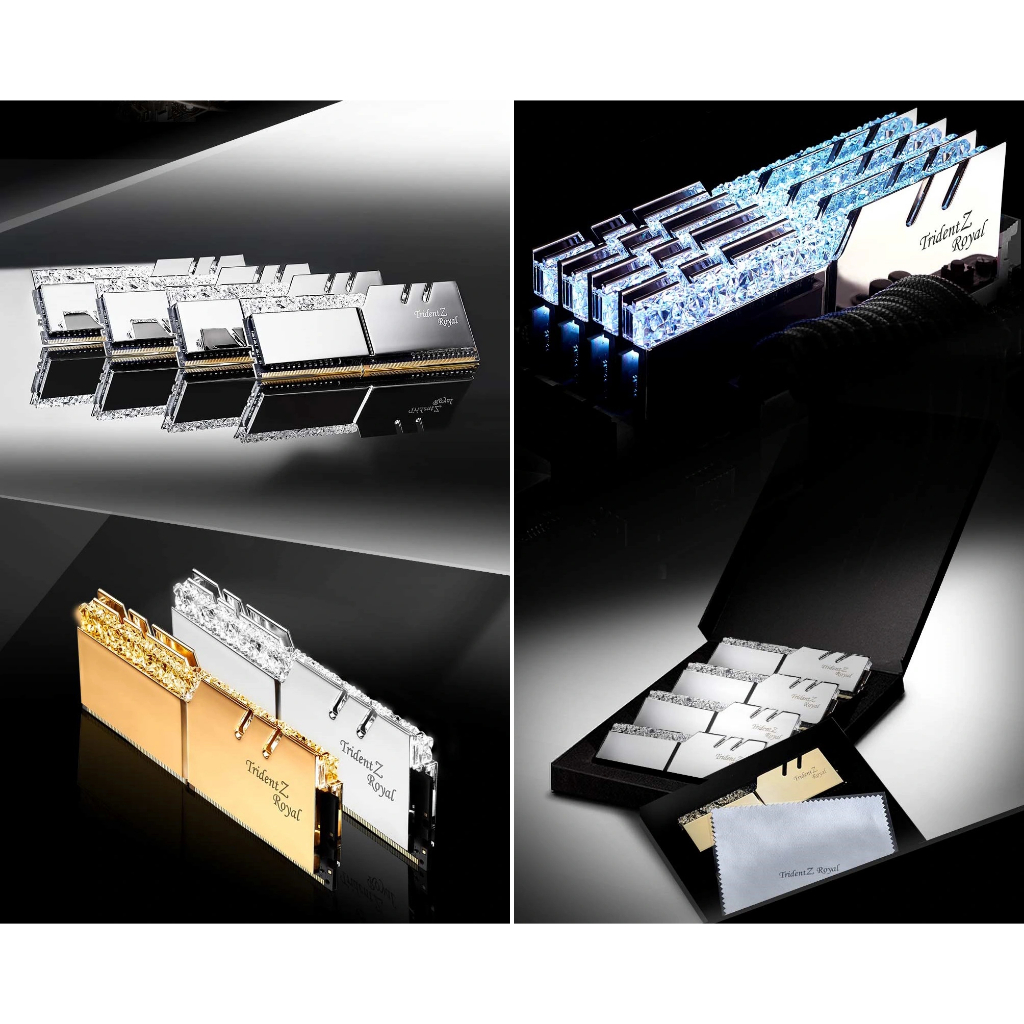 [Ram Chính Hãng] Ram GSkill TRIDENT Z RGB / GSkill TRIDENT Z ROYAL 8GB 16GB 32GB DDR4 | BigBuy360 - bigbuy360.vn