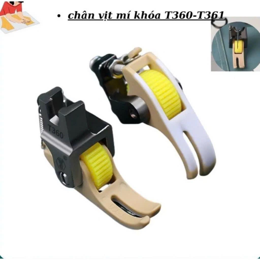 Chân vịt mí khóa bánh xe T361, T360
