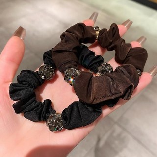 Dây buộc tóc scrunchie nơ, đá, trai sang chảnh cao cấp – Phụ kiện tóc nữ Hàn Quốc – N'Lee House