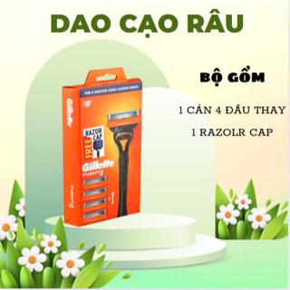 Cán dao cạo râu Gillette fusion ,fusion power pin rung và thường