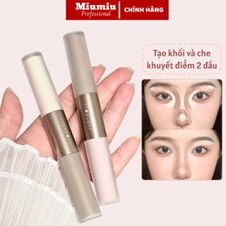 Bút Tạo Khối 2 Đầu Judydoll Dạng Kem Tiện Dụng Bền Màu Lâu Trôi Liquid Highlighter & Contour Duo 4.8g