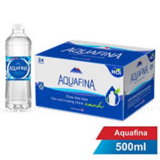    HỎA TỐC - 500ML  hùng nước Aquafina 500ml 24 chai nước tinh khiết -Thùng 24 chai nước suối Aquafina 500ml 