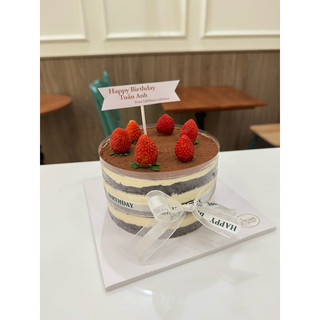 Bánh Phô Mai TIRAMISU CAKE - Cacao sponge and Mascarpone cream