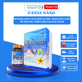Viên Uống Canxi NaNo, bổ sung  Vitamin d3, K2 cho trẻ, Người Cao Tuổi, Phụ Nữ Mang Thai