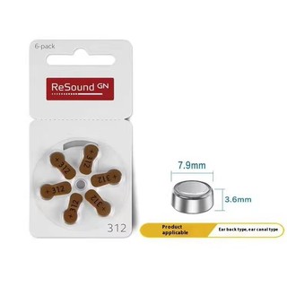 Pin máy trợ thính ReSound A10 PR70