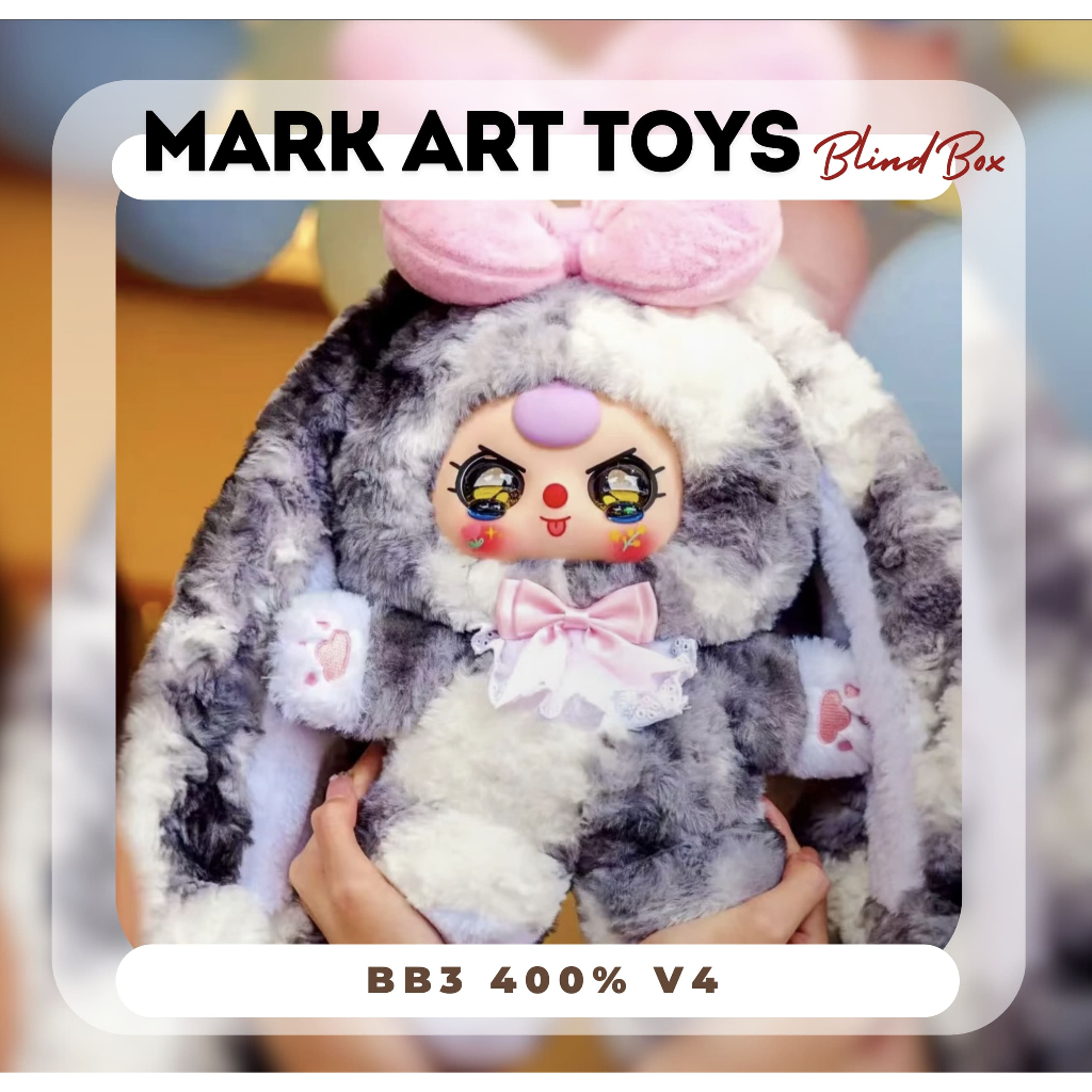 [HCM] Baby Three size 400% V4 - SWEET BABY Blind Box . Chính Hãng . Mark Art Toys HCM