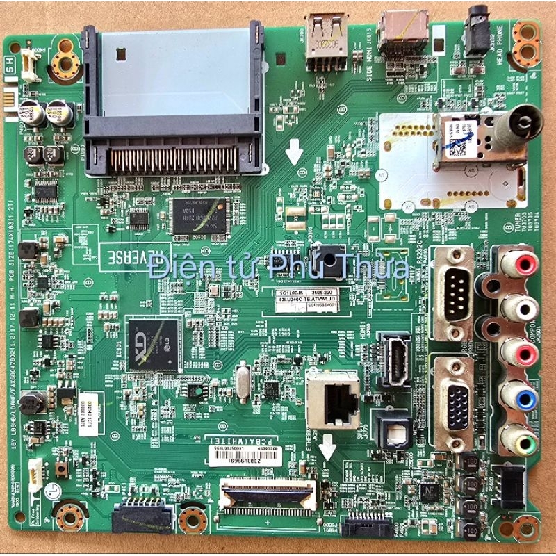 Bo mạch bo khiển bo chính bo nguồn Tv LG 43LU340C - 43LU340 nguyên zin, hoạt động tốt