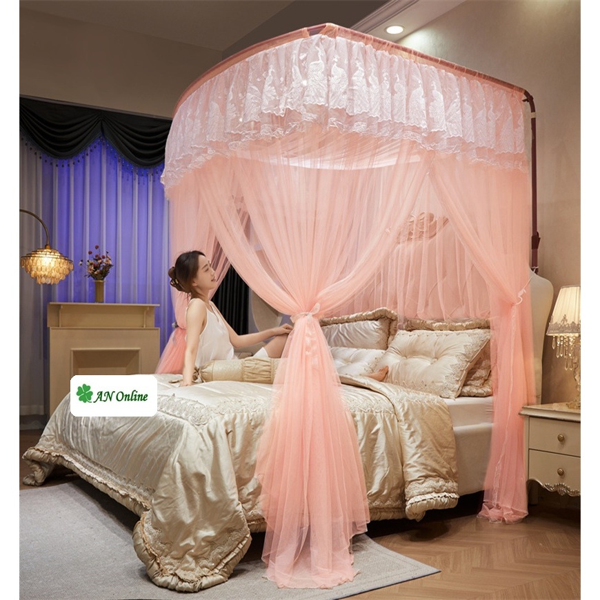 Màn khung không khoan tường, kéo thu khung U