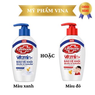 Nước rửa tay Lifebuoy chăm sóc da 500ml