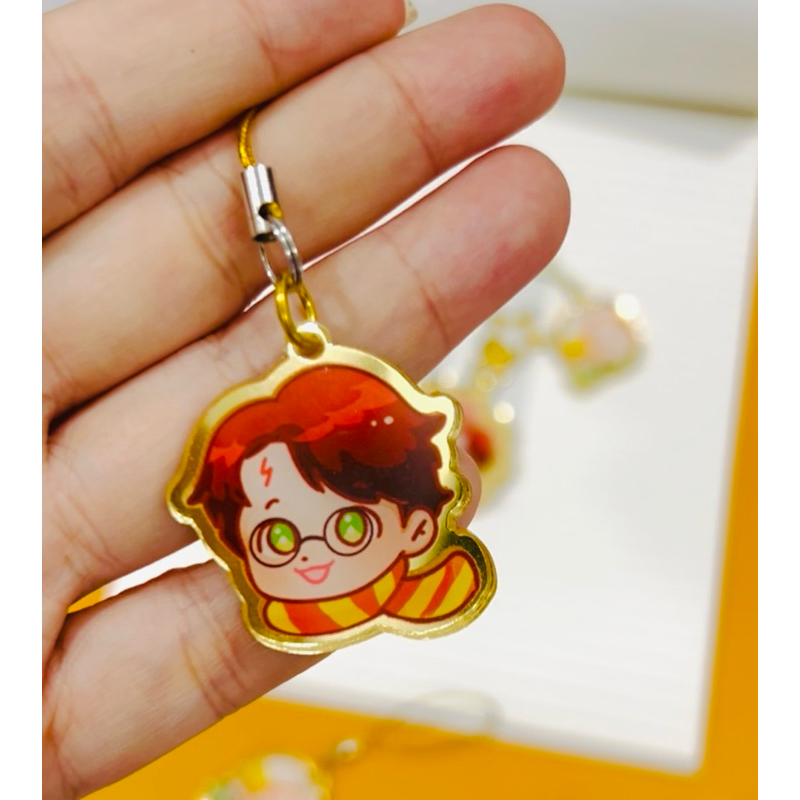móc khóa Harry  potter tráng gương dễ thương by capy