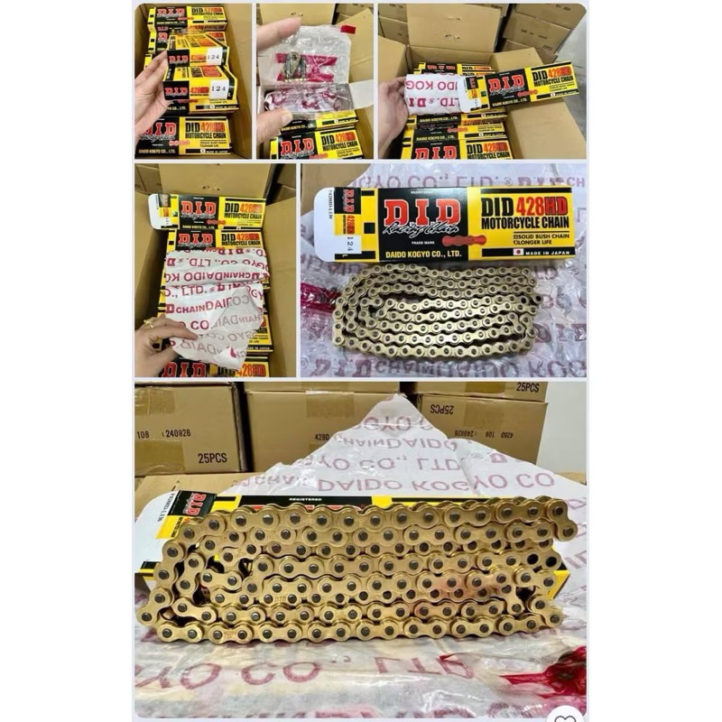 Sên DID 9li 10li 122 124 mắt 130 mắt-xích DID 9li 10li- Hàng chính hãng