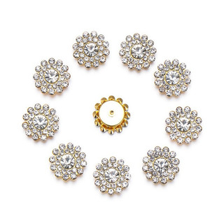 Đá hoa mai đủ màu sắc size 14mm dùng trang trí áo váy, mũ nón thời trang( túi 20 viên)