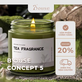 Nến thơm phòng cao cấp BOUSE CONCEPT 5 Giúp thơm phòng, khử mùi, làm quà tặng, không khói khi đốt