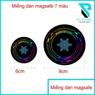 Miếng dán Magsafe 7 màu đẹp mắt - Độ mỏng 0.5mm - Hít cực kì chắc chắn - Keo 3m dán chắn chắn.