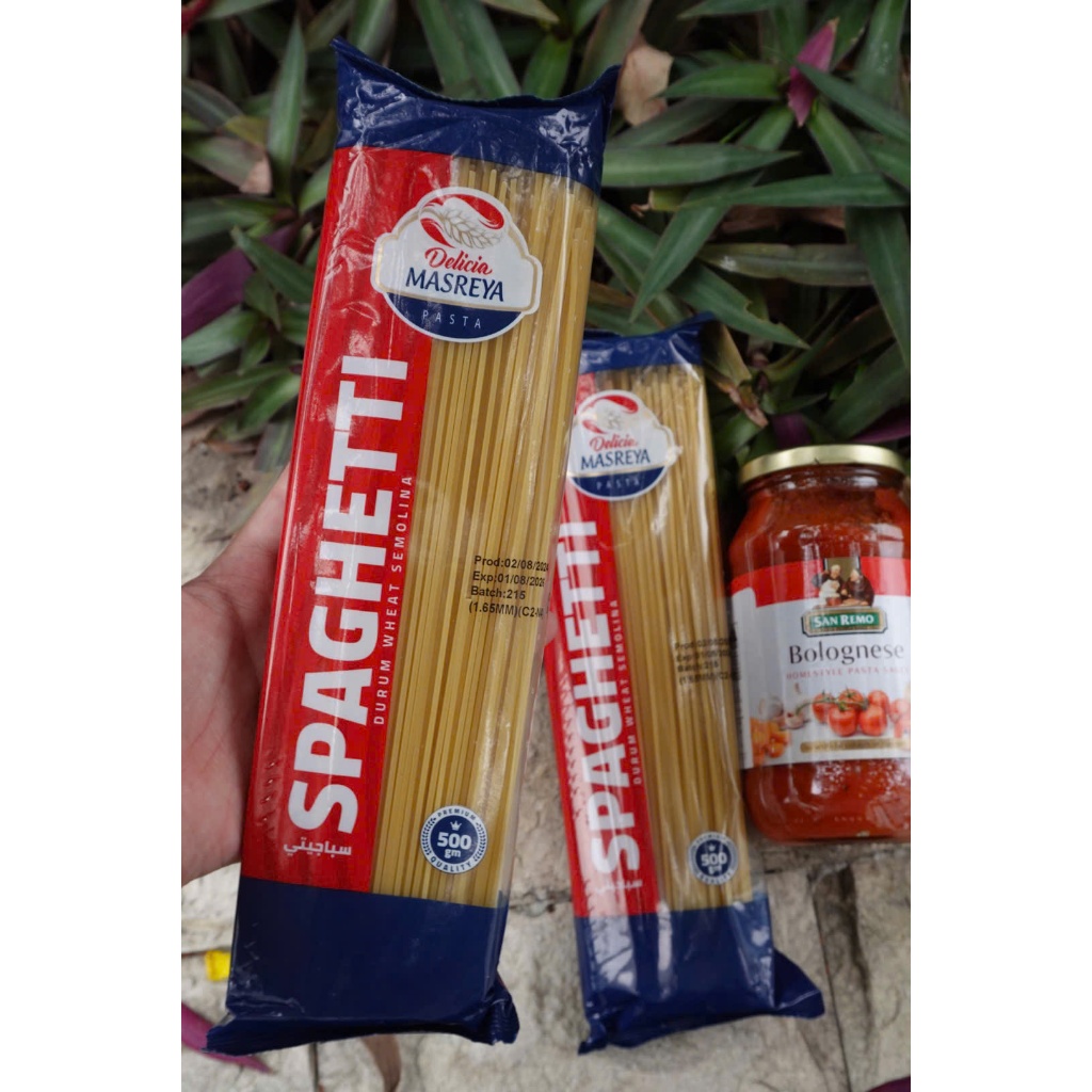 Mì ý Spagetti 01 gói MASREYA  nhập khẩu Ai Cập, Sỉ lẻ mì ý spagetti nhập khẩu Châu Âu.