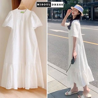  Đầm váy bầu tiểu thư dự tiệc cưới mùa hè X312 tay bồng dáng suông chất mềm đẹp Váy bầu công sở thanh lịch freesize 