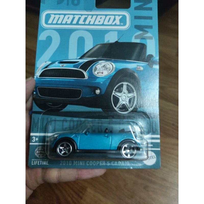 Xe mô hình Matchbox 2010 mini cooper s cabrio