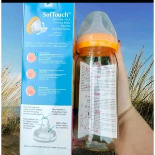 Bình sữa Pi Softouch nhập khẩu 160ml/240ml cho bé