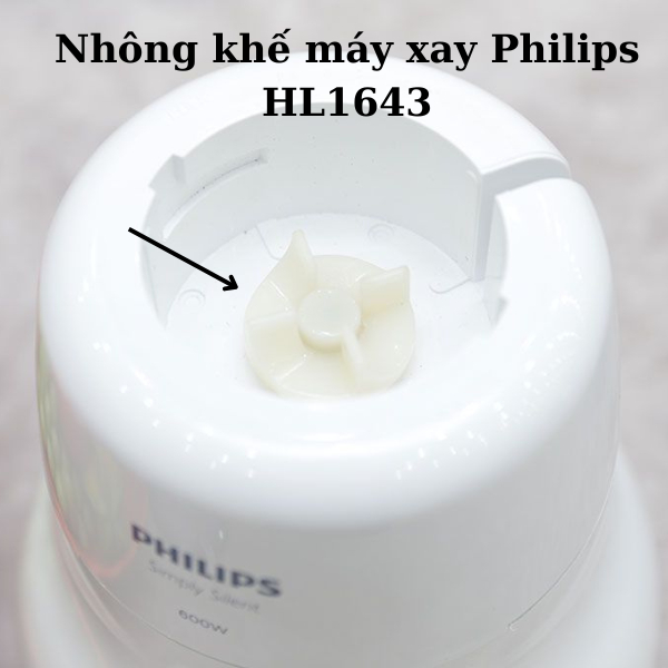 Phụ kiện máy xay Philips HL1643 - Nhông khế, hoa khế - Hàng chính hãng Philips