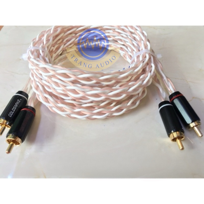 Dây av đôi 4 đầu cao cấp Kimber