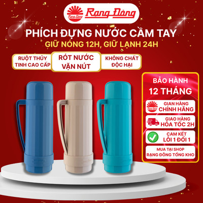 Phích đựng nước cầm tay Rạng Đông giữ nóng/lạnh