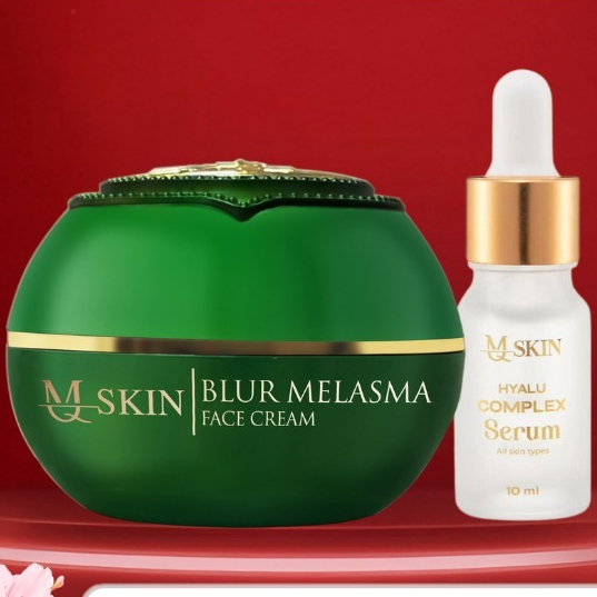Combo kem face nám siêu trắng BLUR MELASMA 20g và serum Nám cốt sâm MQ SKIN chính hãng | BigBuy360 - bigbuy360.vn