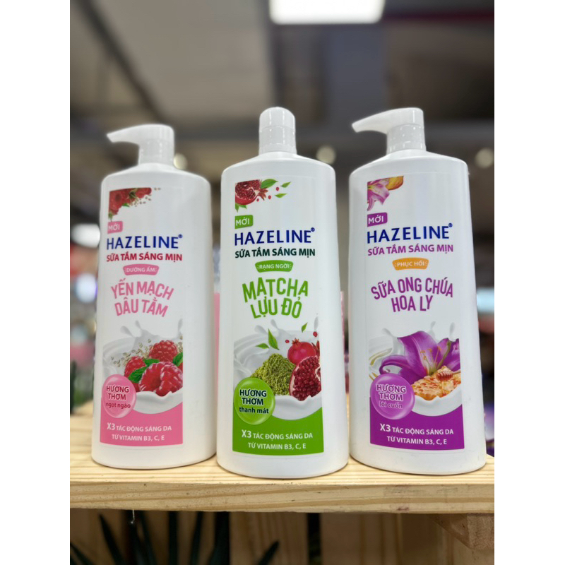 Sữa tắm dưỡng da hazeline dưỡng da chai 1kg