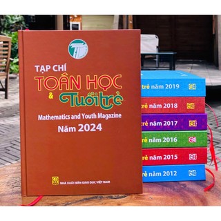  Sách - Tạp Chí Toán Học & Tuổi Trẻ Năm 2024 
