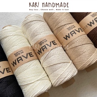  Sợi WAVE Craftyarn VN móc túi mũ 125gr 