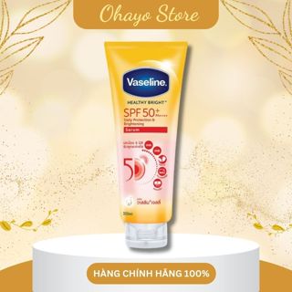   Date 2027  Kem chống nắng Body Vaseline 50x bảo vệ da với SPF 50+ PA+++ 300ml Kcn Vaseline nội địa thái 
