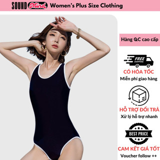  Bikini 1 mảnh basic Sound Mind đồ bơi nữ kín đáo áo tắm đi biển đi bơi chất liệu cao cấp - BLT06 