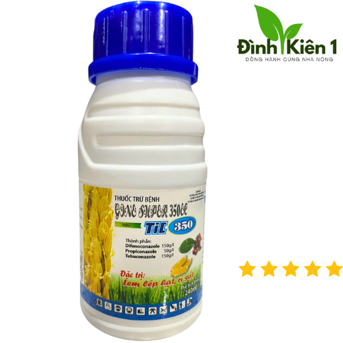 GOLD SUPER 350EC TIL 350 ( CHAI 240ML ) CHÍNH HÃNG - Difenoconazole 150g/l , Probiconazole 50g/l , T