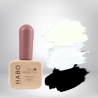 Sơn gel Habo sơn móng tay đen, trắng, trắng sữa 15ml - Sơn móng tay gel làm nail