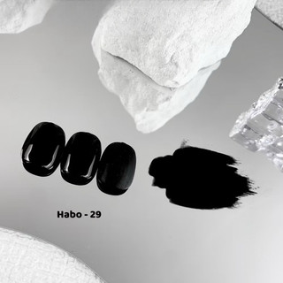 Sơn gel Habo sơn móng tay đen, trắng, trắng sữa 15ml - Sơn móng tay gel làm nail