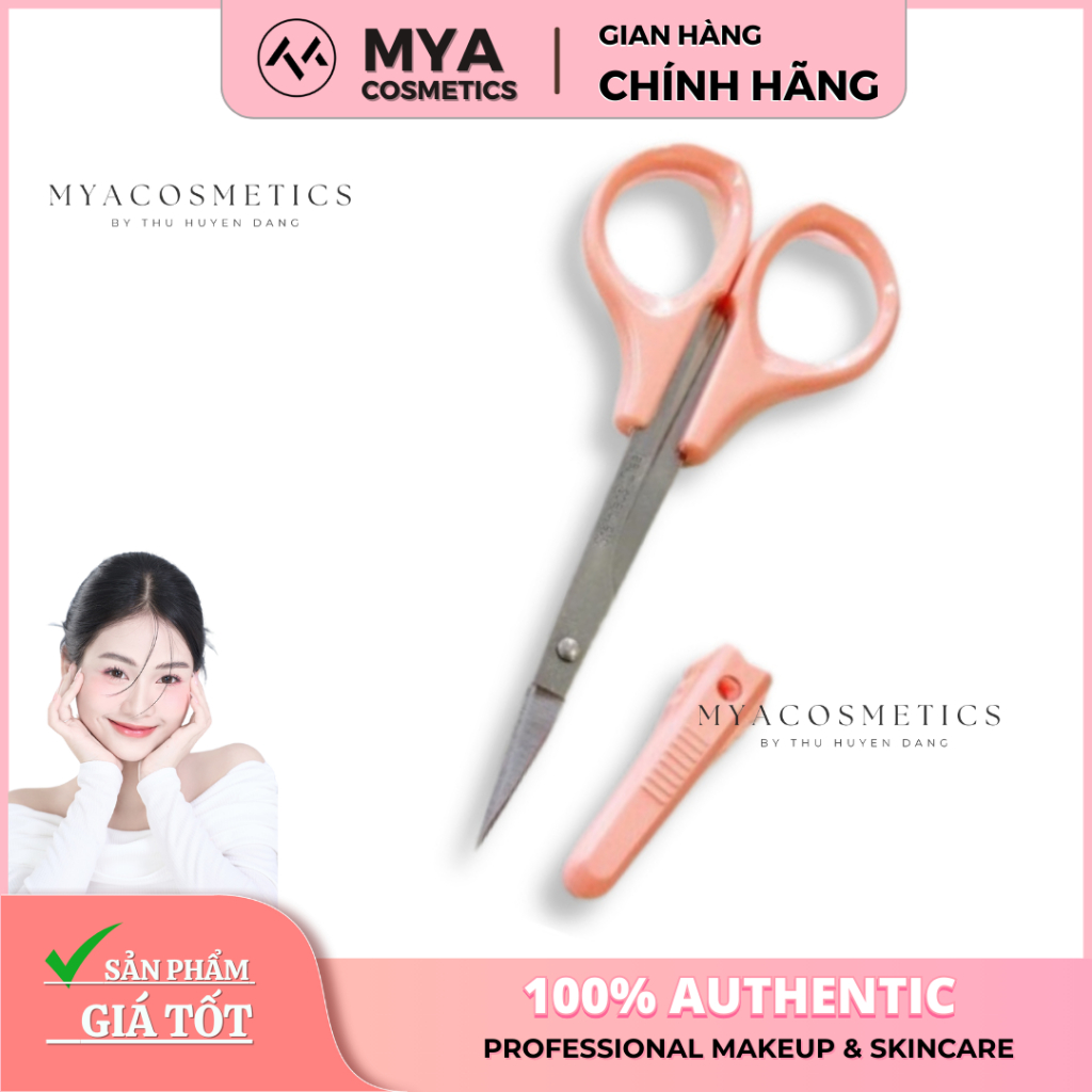 Kéo Cắt Mi Hồng