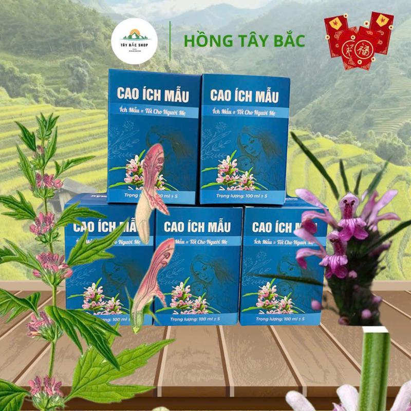 [CHÍNH HÃNG] Cao Ích Mẫu Thảo Dược ( Tây Bắc )