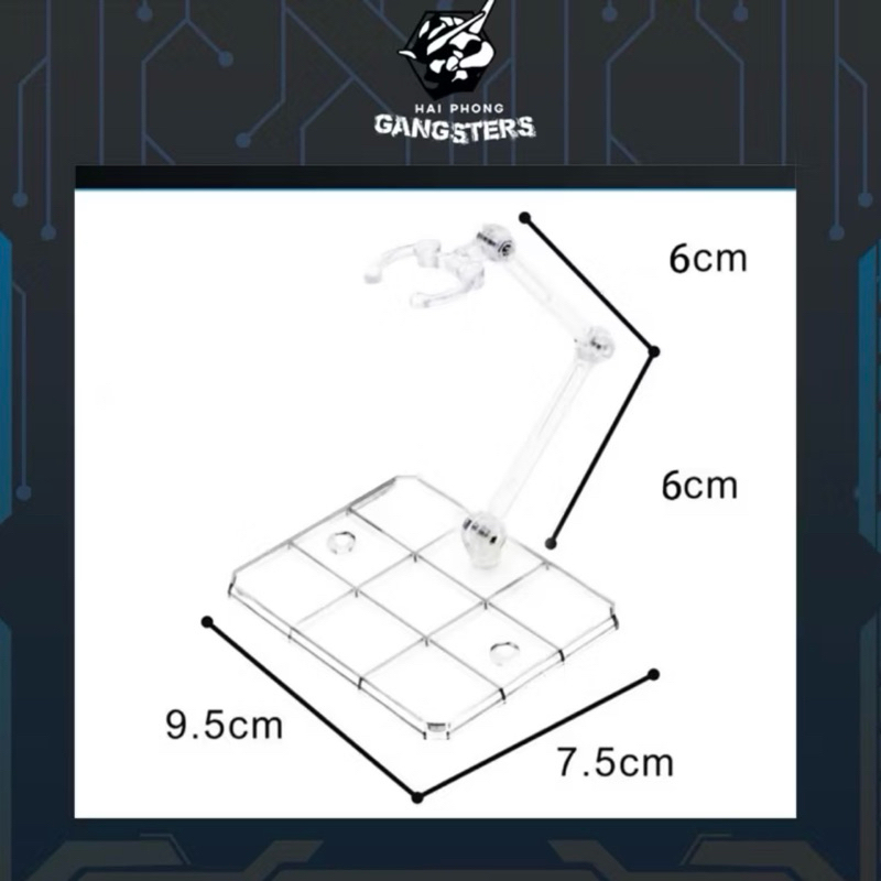 [Nhắn shop trước][Giá siêu rẻ_] Giá đỡ trưng bày mô hình action base cho figure, shf, gundam, effect