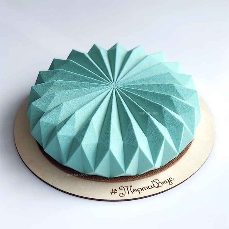 Khuôn silicon cốt bánh kim cương lọt lòng 15cm