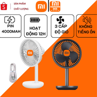  Quạt Tích Điện Xiaomi Mini Để Bàn Thế Hệ Mới Pin Siêu Khỏe Dùng 12h Liên Tục Bảo Hành 12 Tháng 