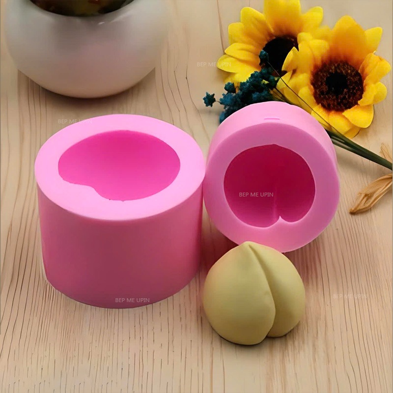 Khuôn silicon quả đào