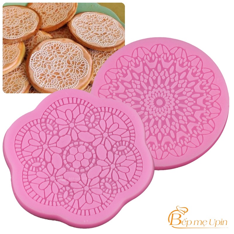 Khuôn silicon ren loại nhỏ ren nhỏ xíu 6,5cm