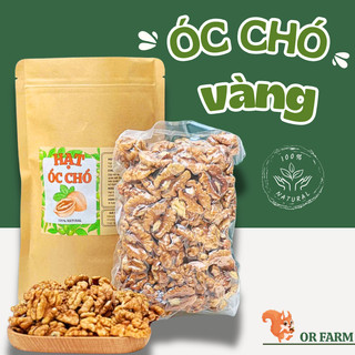 500g Quả óc chó vàng nhập khẩu, hạt óc chó cho bà bầu, hạt sấy khô dinh dưỡng, hạt óc chó tách vỏ, hạt nấu sữa hạt