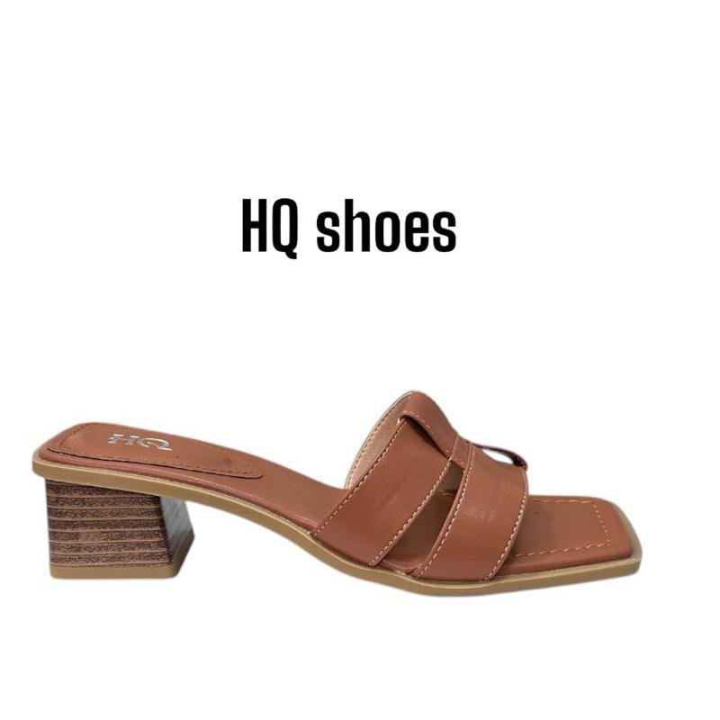 dép da micro chữ H ,HQ shoes cao 4cm,da chống nước,êm ái HQ-068 dép H