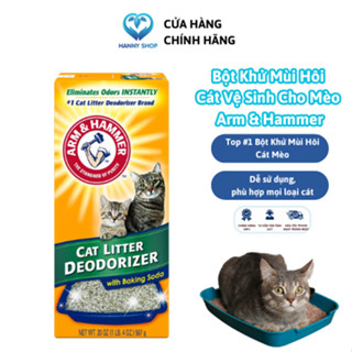  Bột Baking Soda Khử Mùi Hôi Cát Mèo Arm & Hammer Cat Litter Deodorizer 