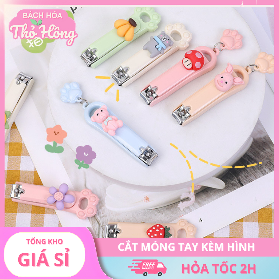 Cắt móng tay kèm hình siêu dễ thương