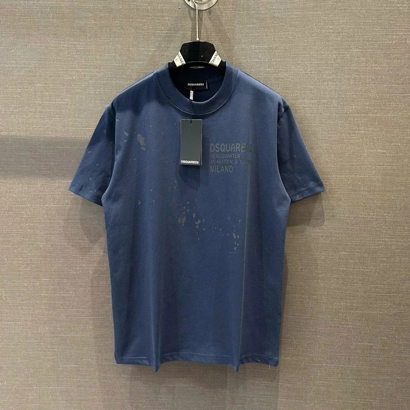 Áo phông nam nữ Premium Cotton PB in hoạ tiết chữ D2 Vicious vảy sơn loang hai mặt dày dặn boy phố | BigBuy360 - bigbuy360.vn