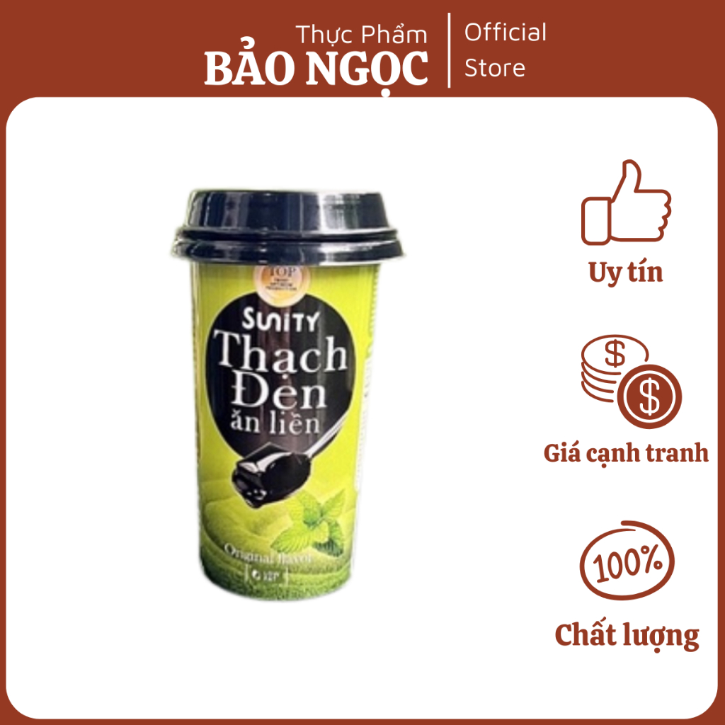 Thạch đen vị Truyền thống 230g Sunity - Ship hỏa Tốc Hà Nội