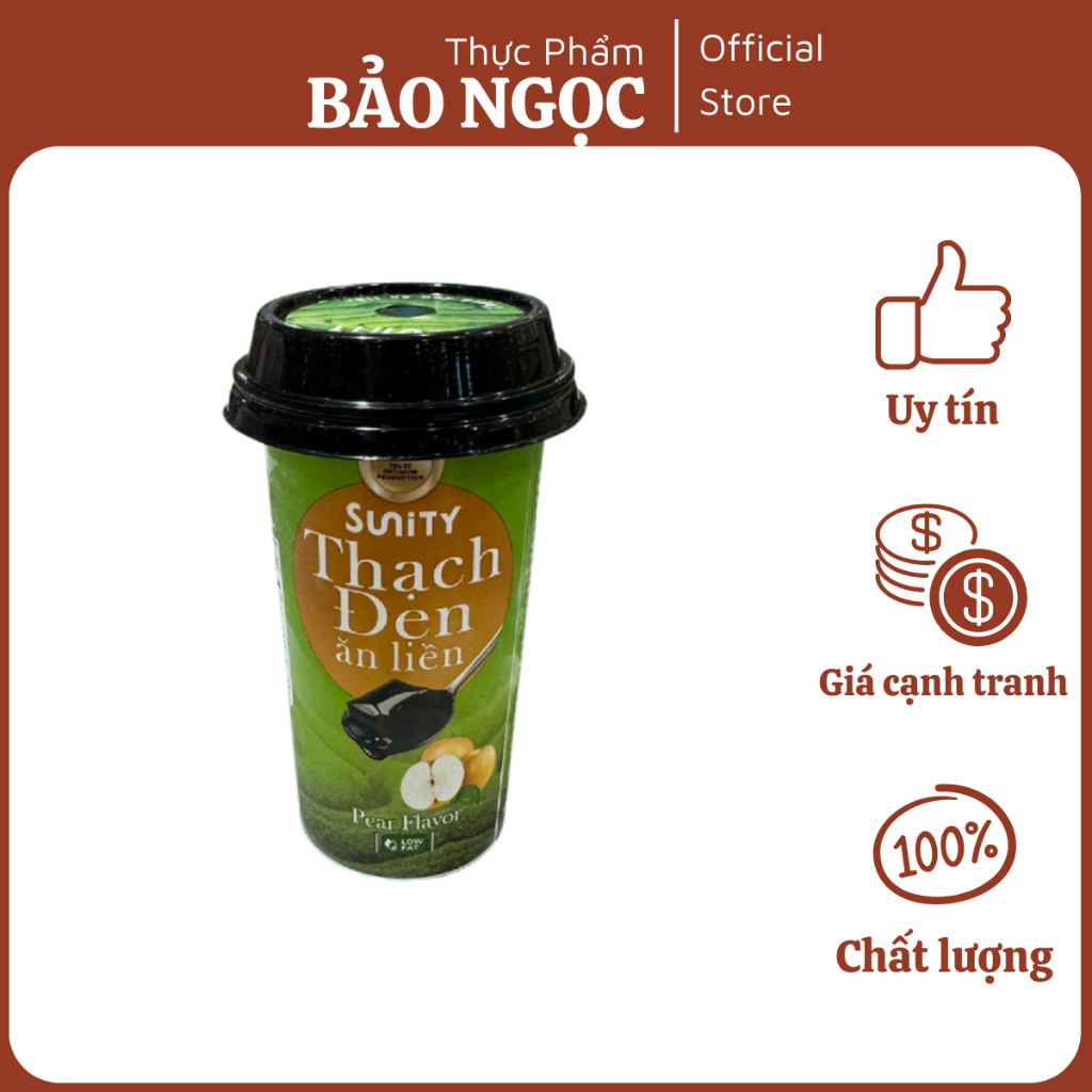 Thạch đen vị Lê 230g Sunity - Ship hỏa Tốc Hà nội